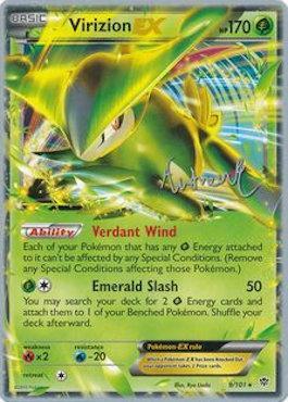 Virizion EX (9/101) (Emerald King - Andrew Estrada) [World Championships 2014] | Mindsight Gaming