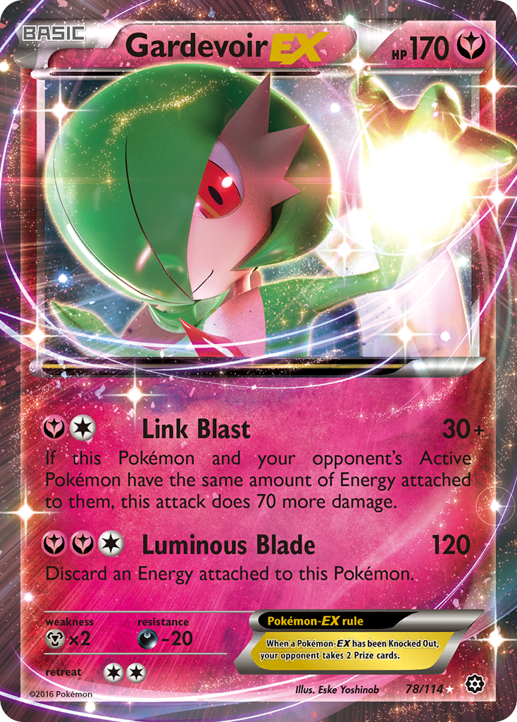 Gardevoir EX (78/114) [XY: Steam Siege] | Mindsight Gaming