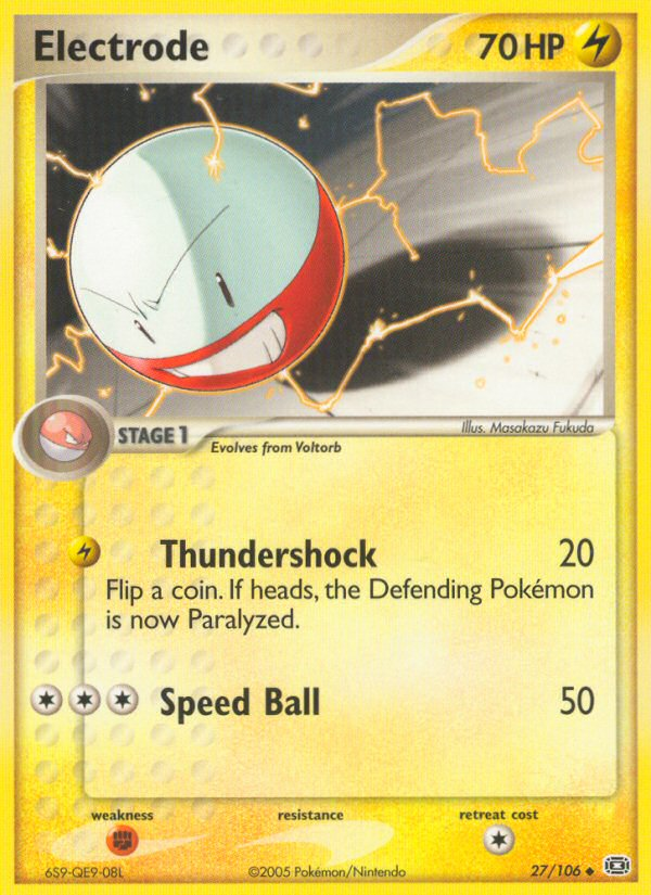 Electrode (27/106) [EX: Emerald] | Mindsight Gaming