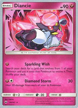 Diancie (94/147) (Infinite Force - Diego Cassiraga) [World Championships 2017] | Mindsight Gaming