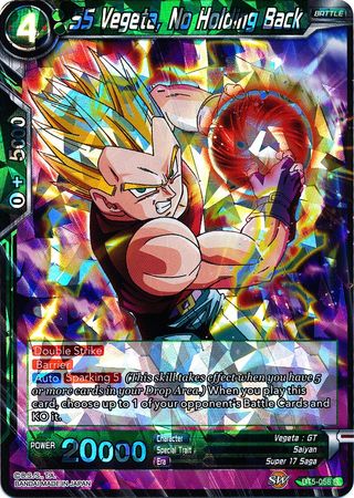 SS Vegeta, No Holding Back (BT5-058) [Miraculous Revival] | Mindsight Gaming