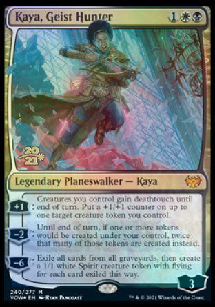 Kaya, Geist Hunter [Innistrad: Crimson Vow Prerelease Promos] | Mindsight Gaming