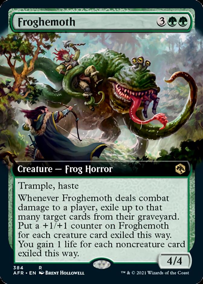 Froghemoth (Extended) [Dungeons & Dragons: Adventures in the Forgotten Realms] | Mindsight Gaming