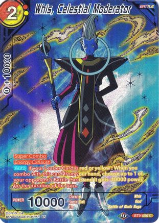 Whis, Celestial Moderator (BT9-096) [Collector's Selection Vol. 2] | Mindsight Gaming