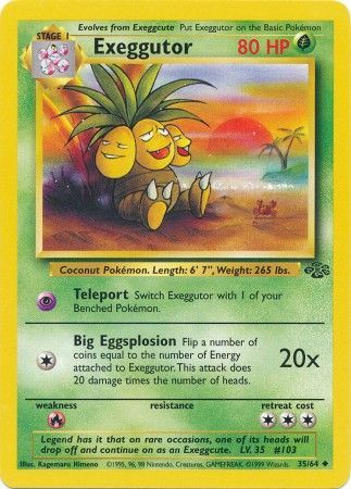 Exeggutor (35/64) [Jungle Unlimited] | Mindsight Gaming