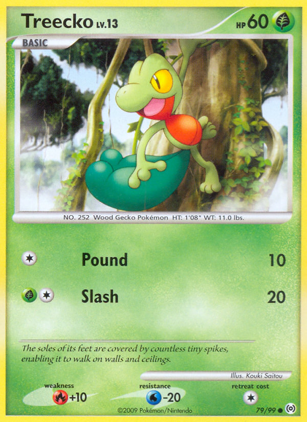 Treecko (79/99) [Platinum: Arceus] | Mindsight Gaming