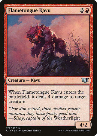 Flametongue Kavu [Commander 2014] | Mindsight Gaming