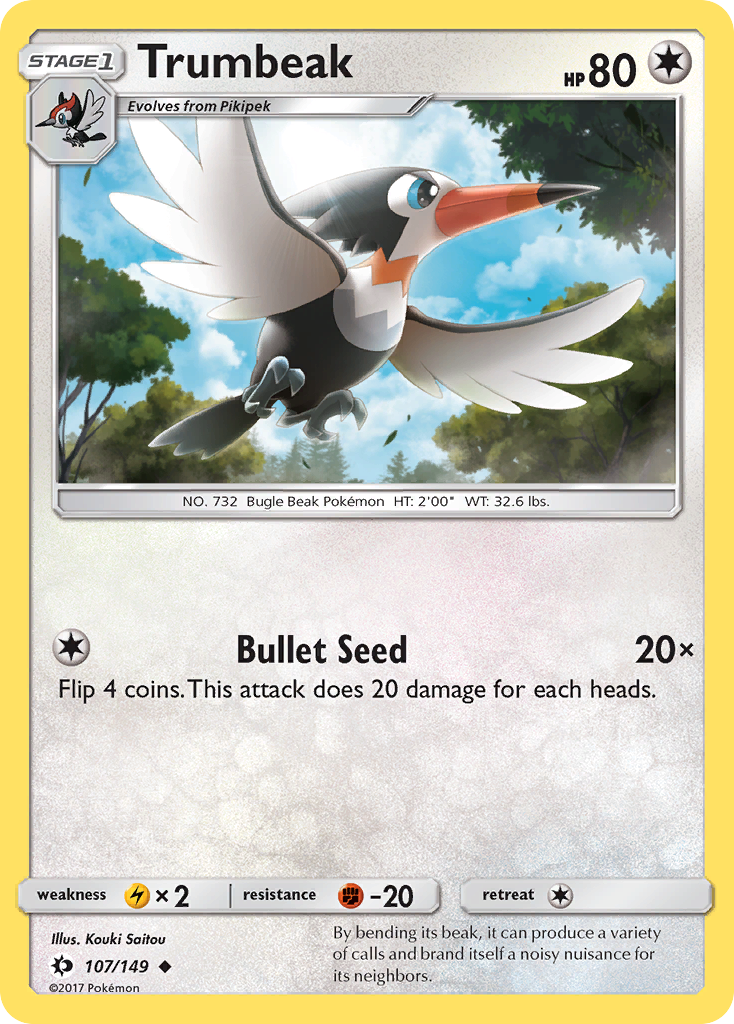 Trumbeak (107/149) [Sun & Moon: Base Set] | Mindsight Gaming