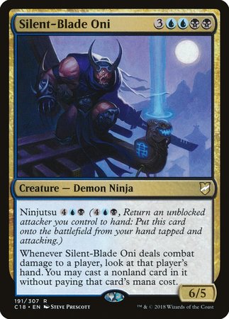 Silent-Blade Oni [Commander 2018] | Mindsight Gaming