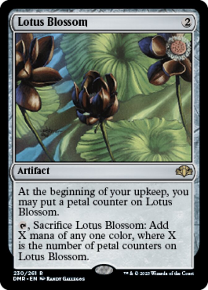 Lotus Blossom [Dominaria Remastered] | Mindsight Gaming