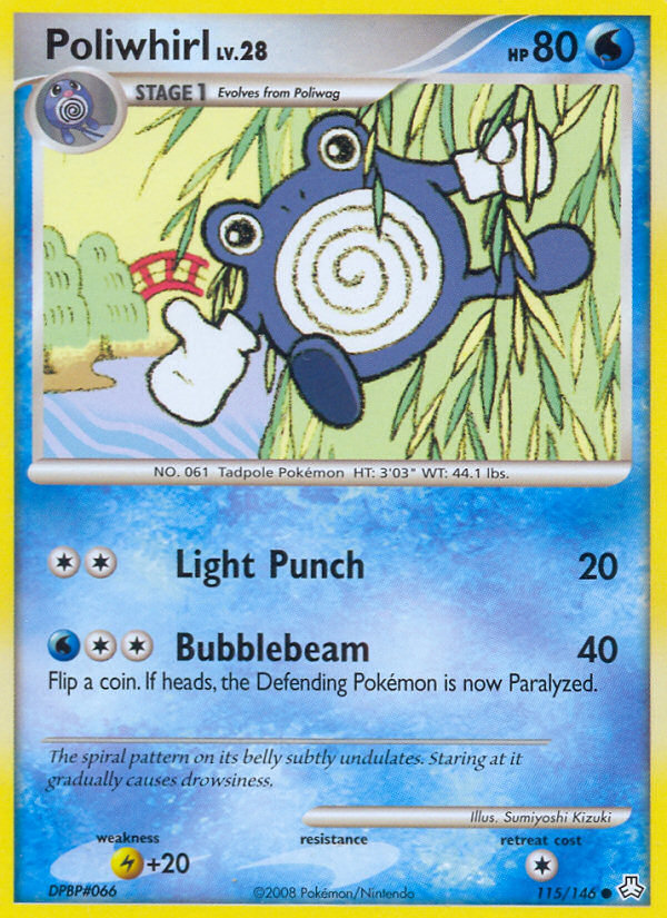 Poliwhirl (115/146) [Diamond & Pearl: Legends Awakened] | Mindsight Gaming