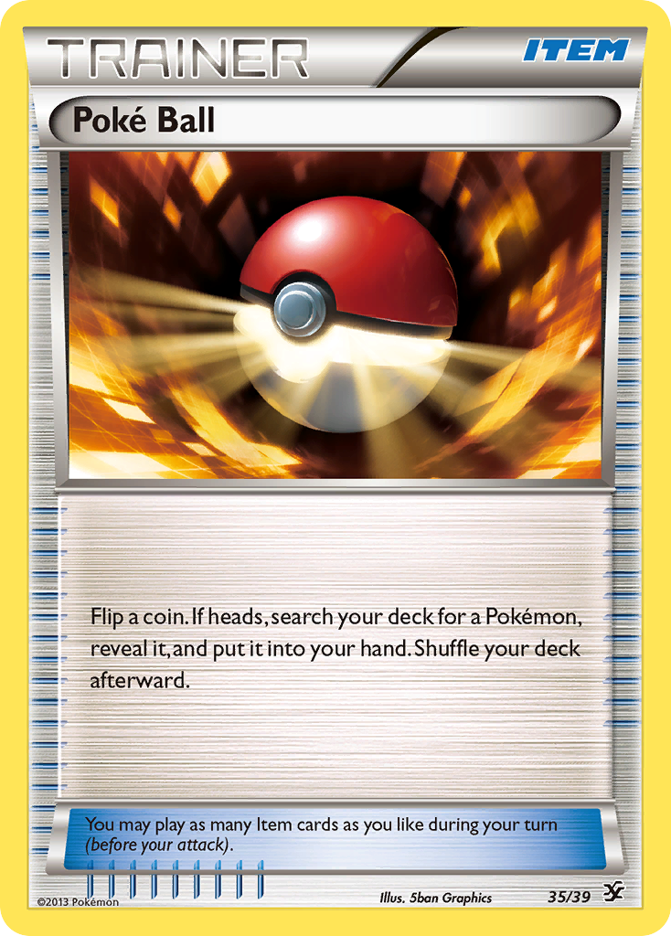 Poke Ball (35/39) [XY: Kalos Starter Set] | Mindsight Gaming