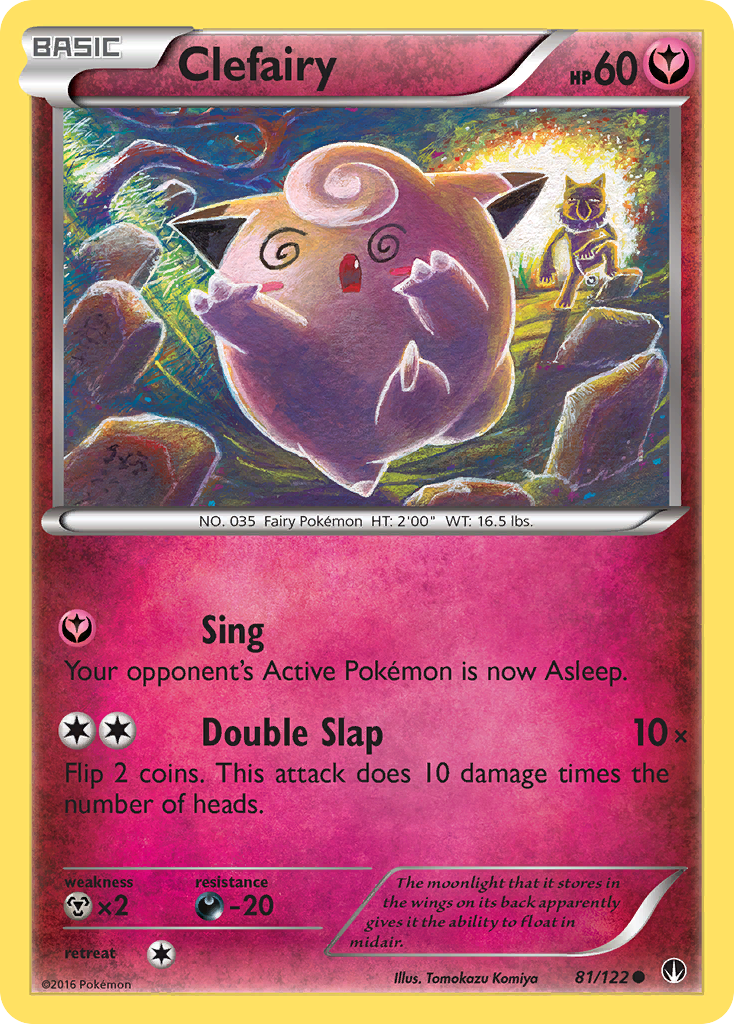 Clefairy (81/122) [XY: BREAKpoint] | Mindsight Gaming