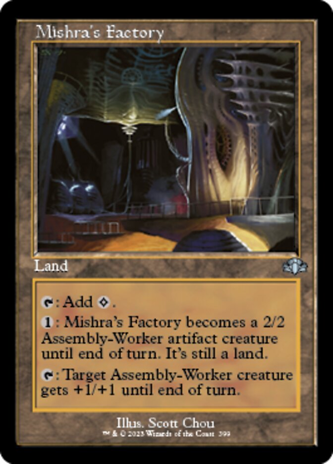 Mishra's Factory (Retro) [Dominaria Remastered] | Mindsight Gaming