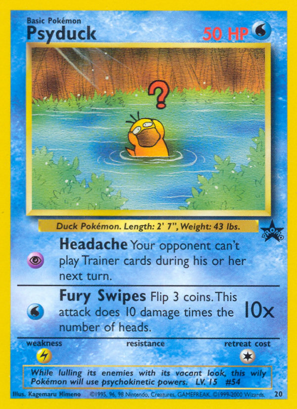 Psyduck (20) [Wizards of the Coast: Black Star Promos] | Mindsight Gaming