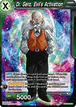 Dr. Gero, Evil's Activation (EX20-02) [Ultimate Deck 2022] | Mindsight Gaming