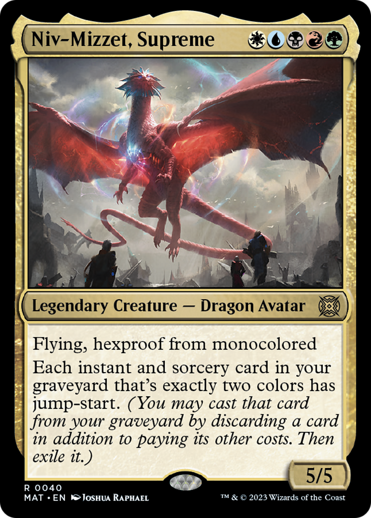 Niv-Mizzet, Supreme [March of the Machine: The Aftermath] | Mindsight Gaming