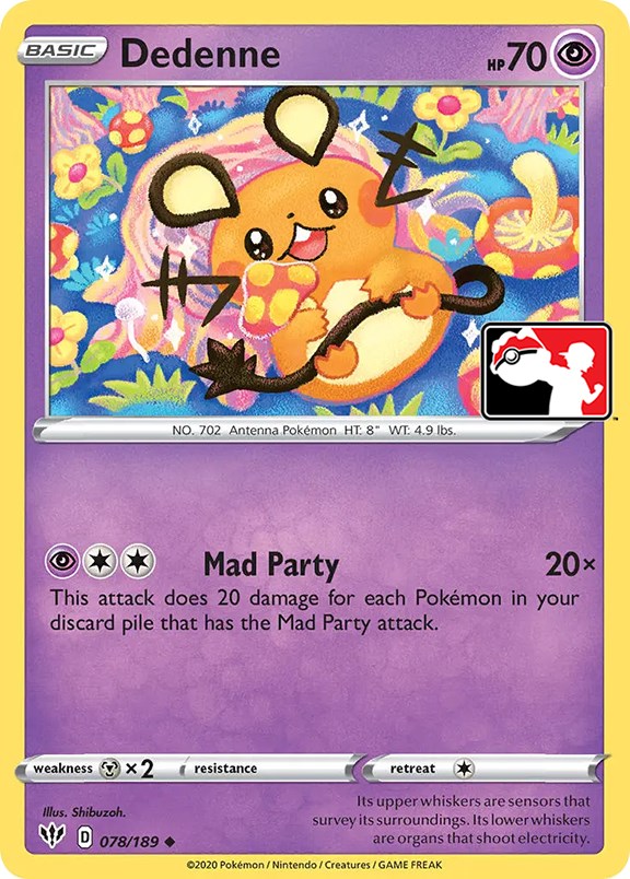 Dedenne (078/189) [Prize Pack Series One] | Mindsight Gaming