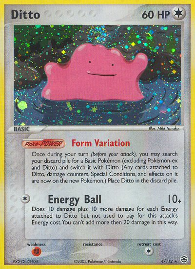 Ditto (4/112) [EX: FireRed & LeafGreen] | Mindsight Gaming