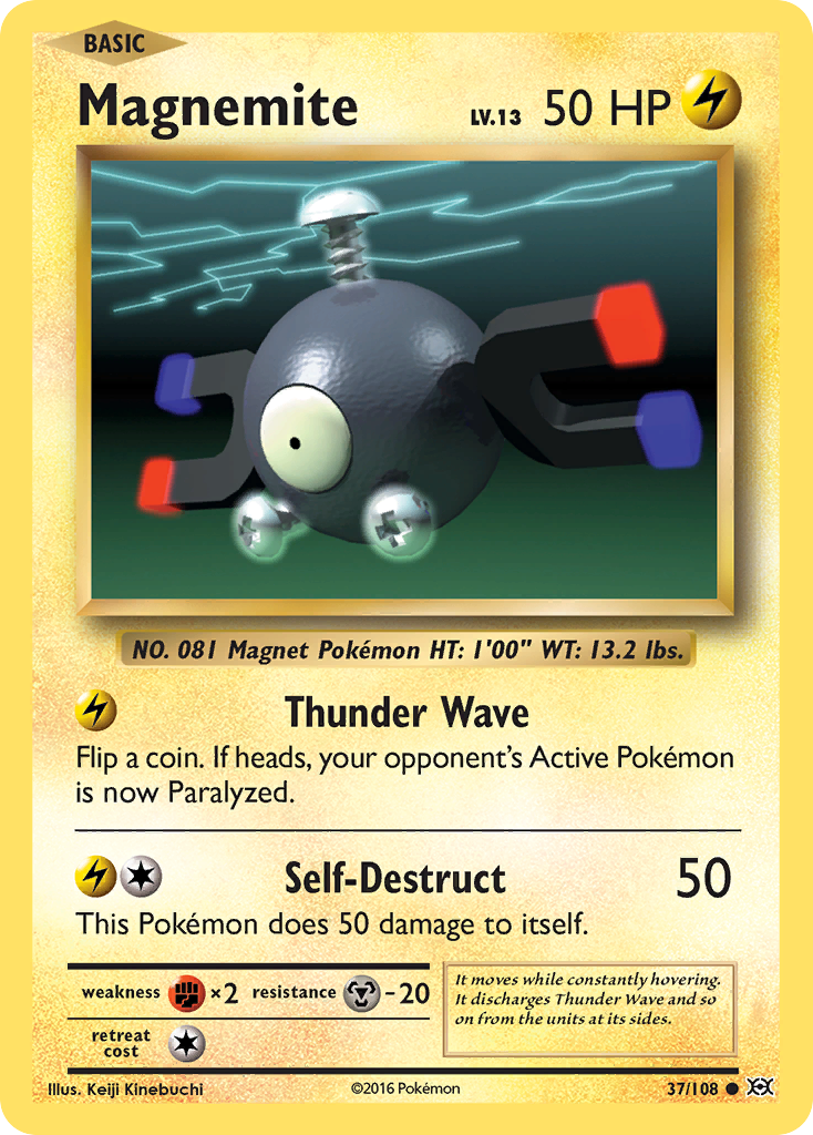 Magnemite (37/108) [XY: Evolutions] | Mindsight Gaming