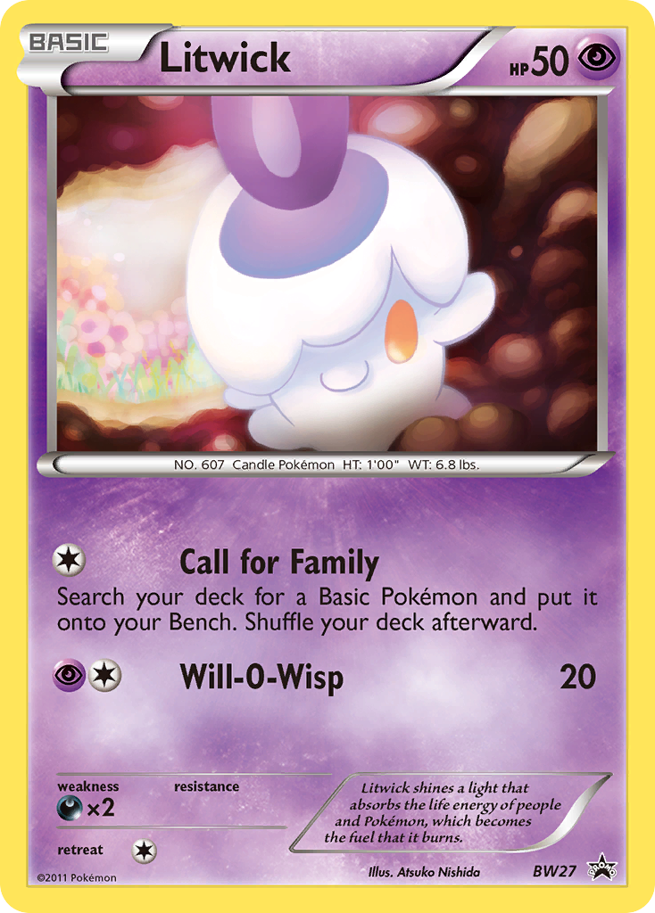 Litwick (BW27) [Black & White: Black Star Promos] | Mindsight Gaming