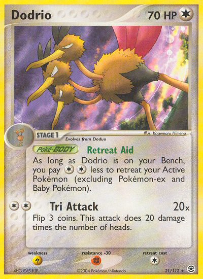 Dodrio (21/112) [EX: FireRed & LeafGreen] | Mindsight Gaming