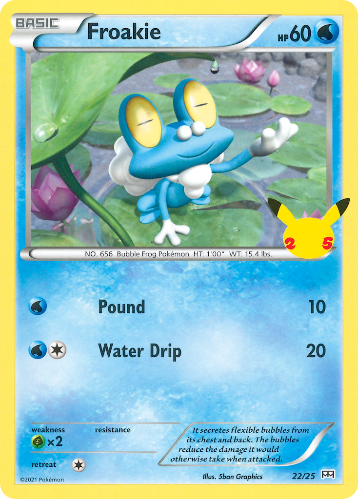 Froakie (22/25) [McDonald's 25th Anniversary] | Mindsight Gaming