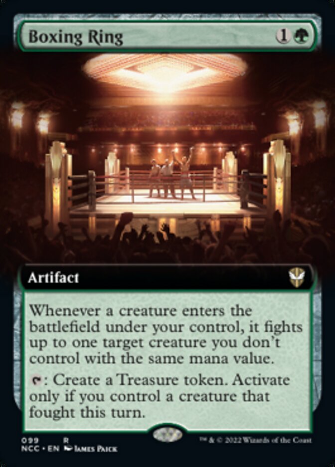 Boxing Ring (Extended Art) [Streets of New Capenna Commander] | Mindsight Gaming