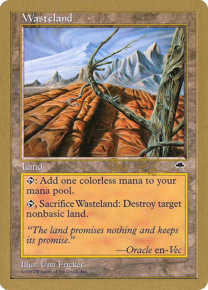 Wasteland (Ben Rubin) [World Championship Decks 1998] | Mindsight Gaming