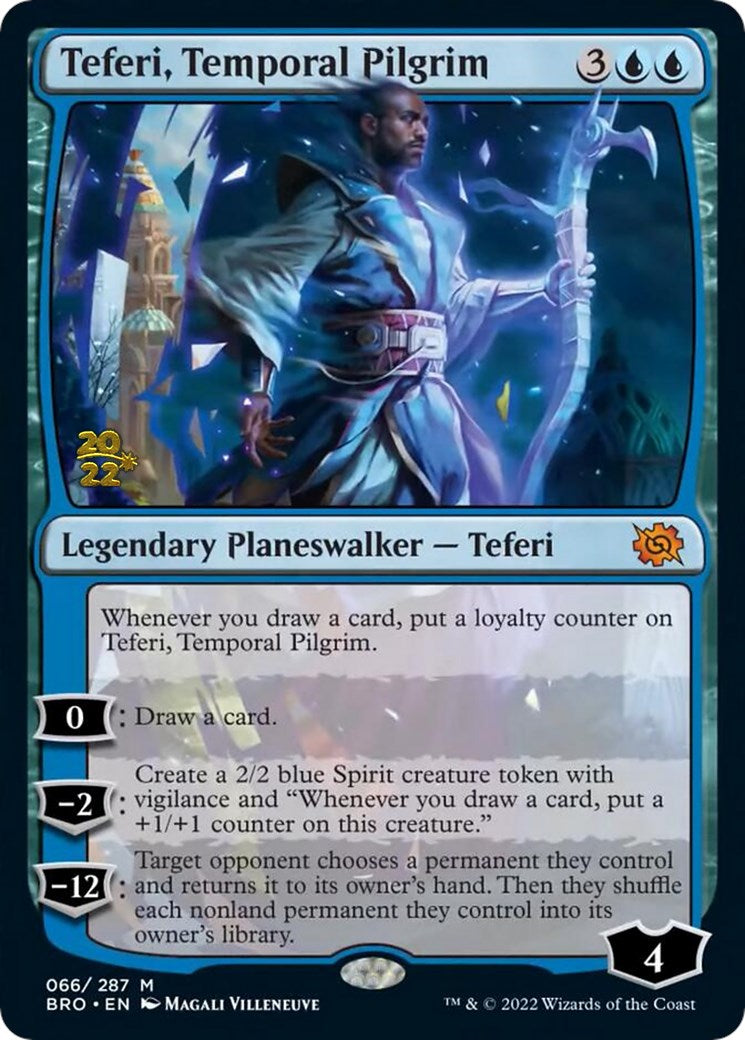 Teferi, Temporal Pilgrim [The Brothers' War: Prerelease Promos] | Mindsight Gaming