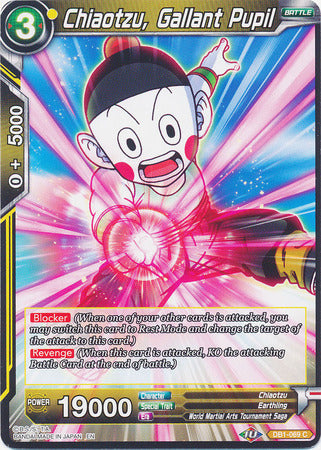 Chiaotzu, Gallant Pupil (DB1-069) [Dragon Brawl] | Mindsight Gaming