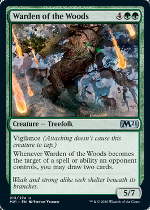 Warden of the Woods [Core Set 2021] | Mindsight Gaming