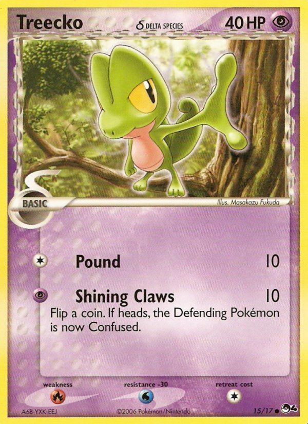 Treecko (15/17) (Delta Species) [POP Series 4] | Mindsight Gaming