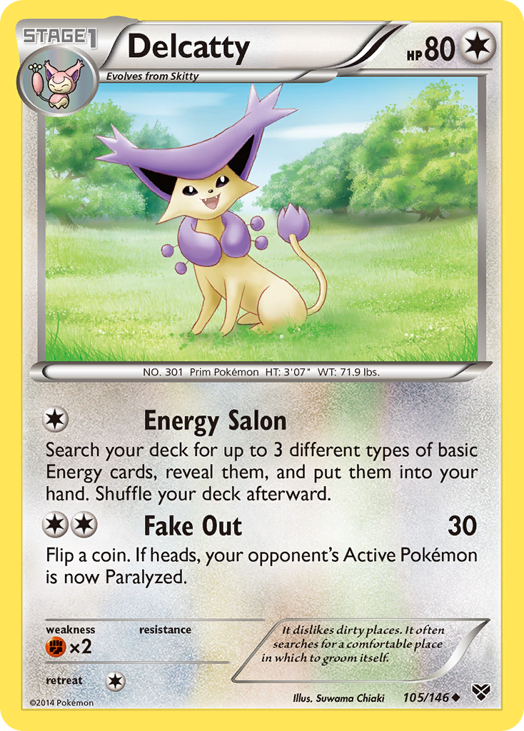 Delcatty (105/146) [XY: Base Set] | Mindsight Gaming