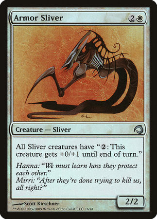 Armor Sliver [Premium Deck Series: Slivers] | Mindsight Gaming