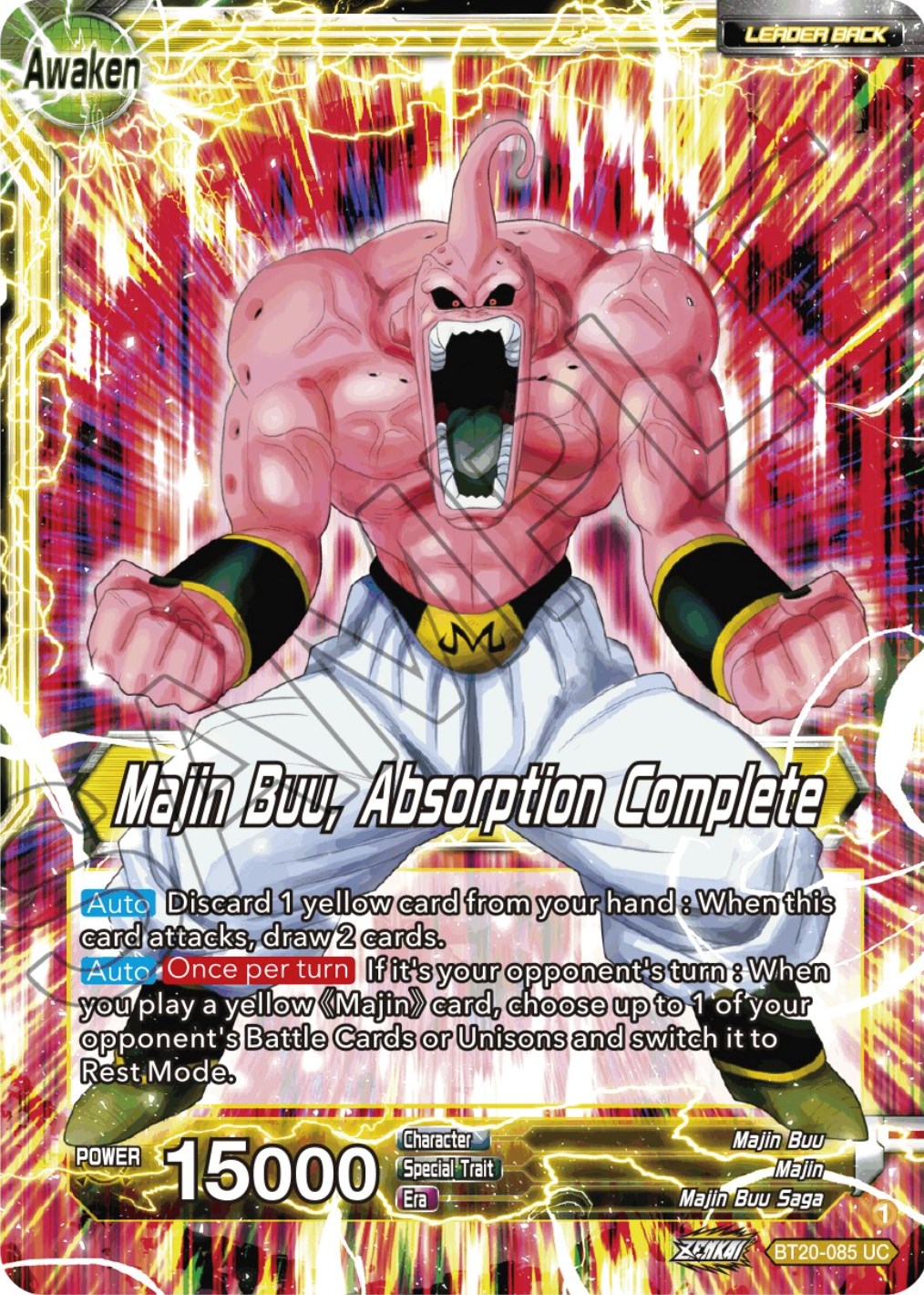 Majin Buu // Majin Buu, Absorption Complete (BT20-085) [Power Absorbed] | Mindsight Gaming