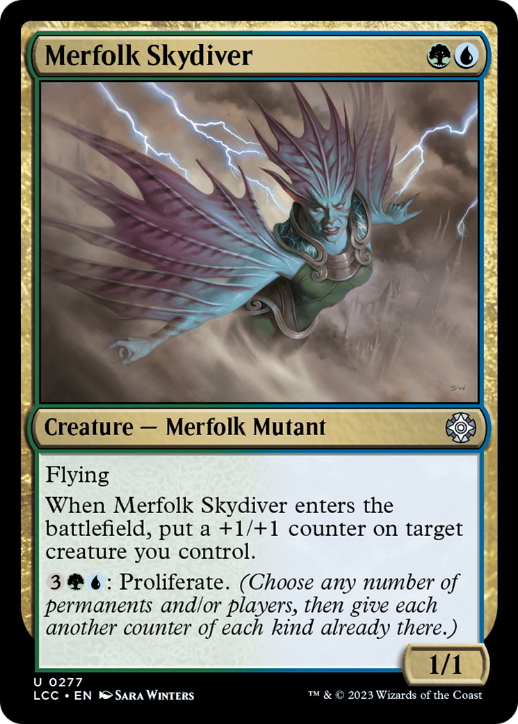 Merfolk Skydiver [The Lost Caverns of Ixalan Commander] | Mindsight Gaming