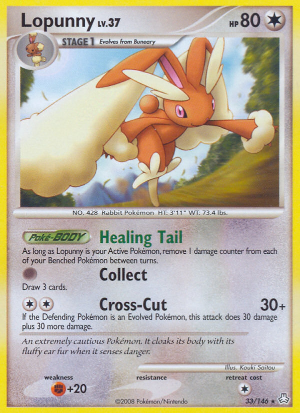 Lopunny (33/146) [Diamond & Pearl: Legends Awakened] | Mindsight Gaming