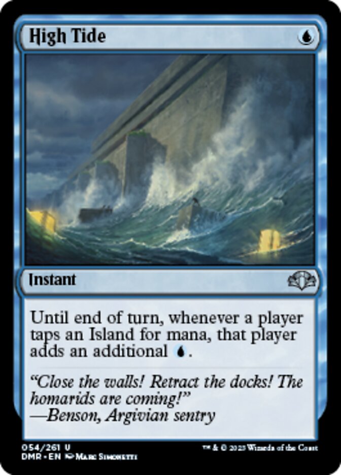 High Tide [Dominaria Remastered] | Mindsight Gaming