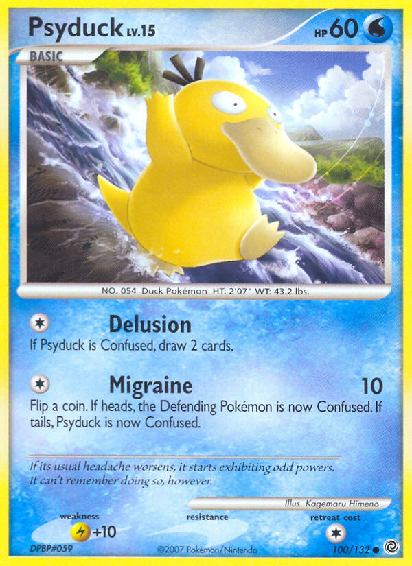 Psyduck (100/132) [Diamond & Pearl: Secret Wonders] | Mindsight Gaming