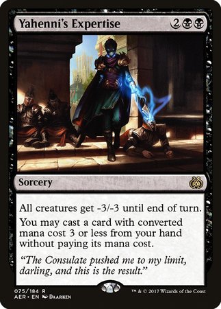 Yahenni's Expertise [Aether Revolt] | Mindsight Gaming