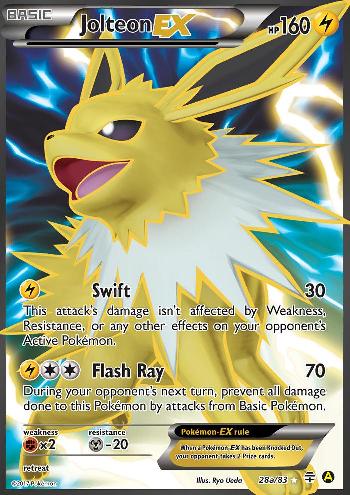 Jolteon EX (28a/83) (Alternate Art Promo) [XY: Generations] | Mindsight Gaming