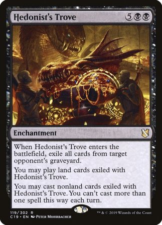 Hedonist's Trove [Commander 2019] | Mindsight Gaming