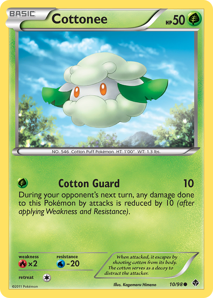 Cottonee (10/98) [Black & White: Emerging Powers] | Mindsight Gaming