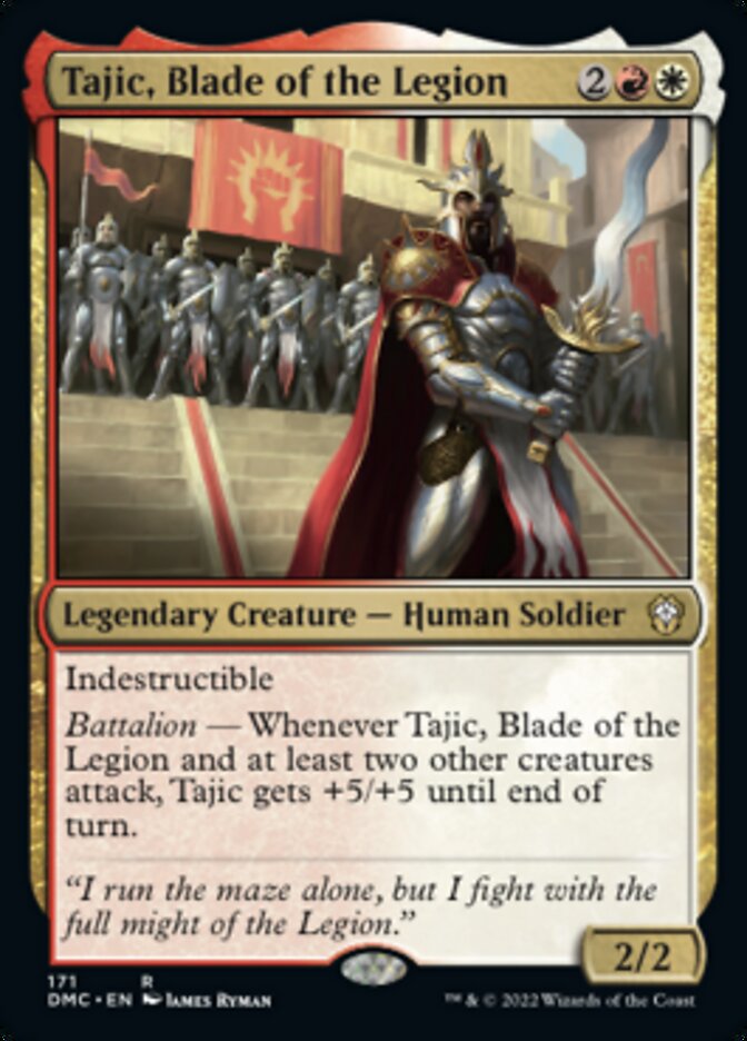 Tajic, Blade of the Legion [Dominaria United Commander] | Mindsight Gaming