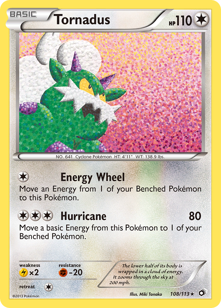 Tornadus (108/113) [Black & White: Legendary Treasures] | Mindsight Gaming