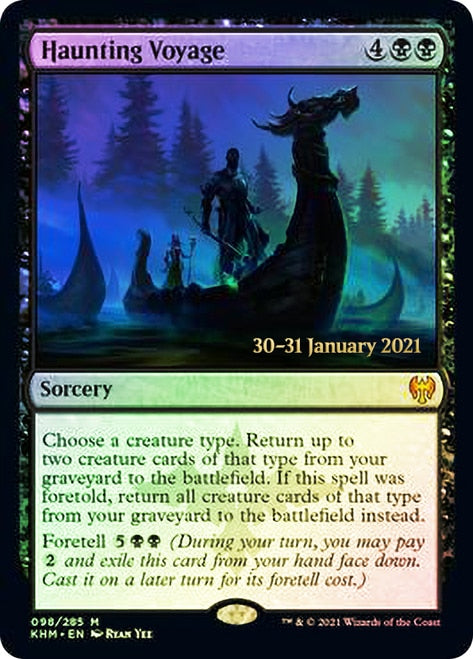 Haunting Voyage  [Kaldheim Prerelease Promos] | Mindsight Gaming