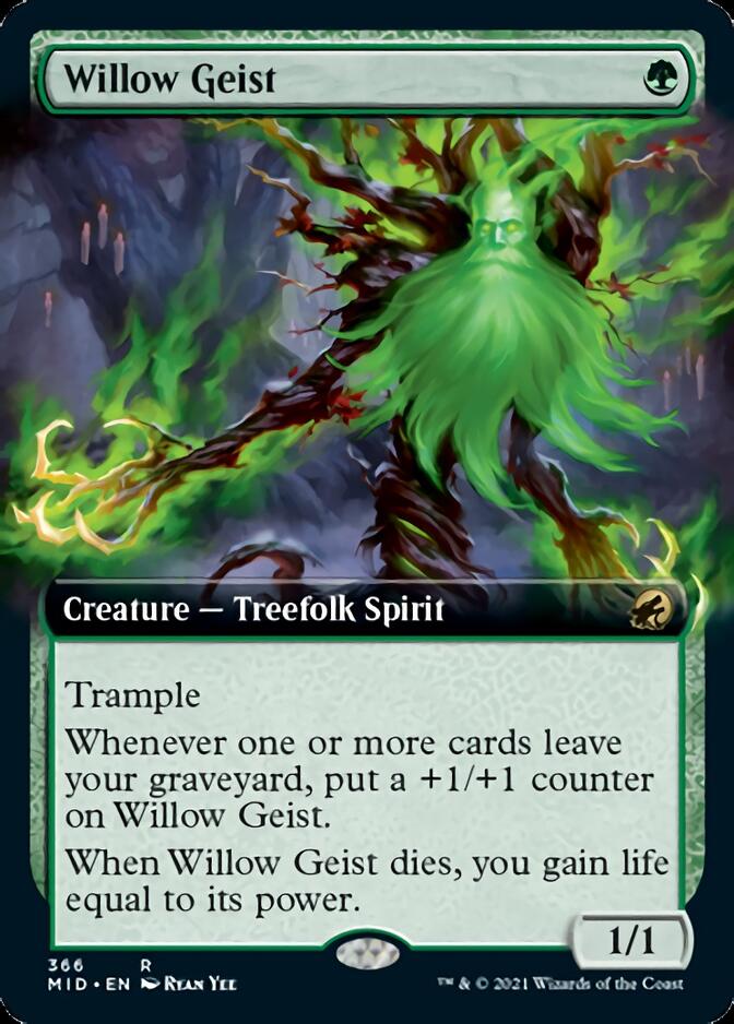 Willow Geist (Extended) [Innistrad: Midnight Hunt] | Mindsight Gaming