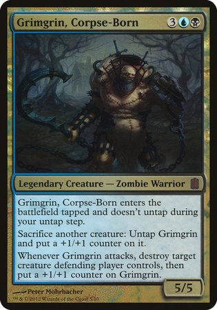 Grimgrin, Corpse-Born (Commander's Arsenal) [Commander's Arsenal Oversized] | Mindsight Gaming