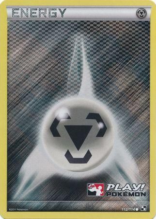 Metal Energy (112/114) (Play Pokemon Promo) [Black & White: Base Set] | Mindsight Gaming